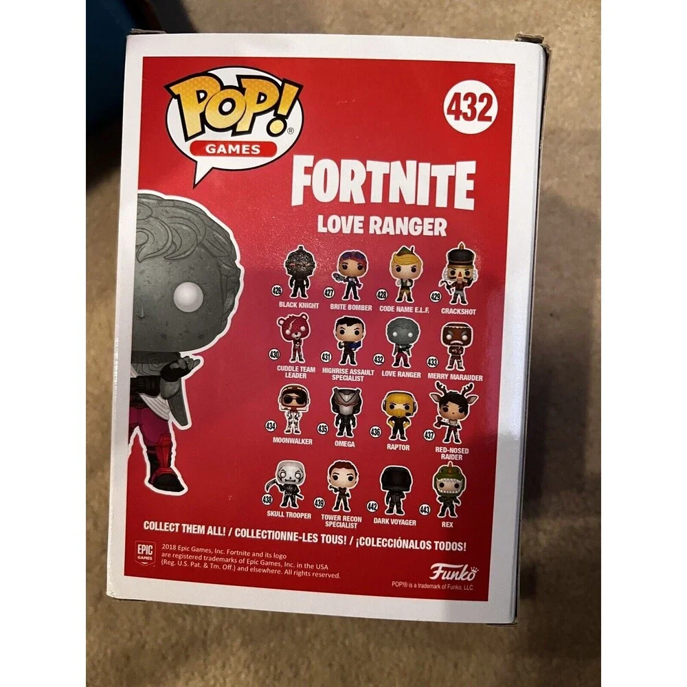 Funko POP Games Fortnite S1 Vinyl Figure LOVE RANGER #432 New in Box